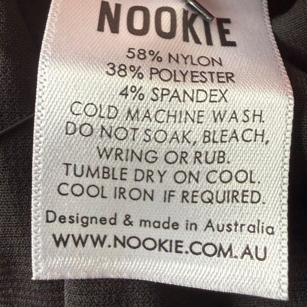 Nookie Reese Bow Mini Dress Black Strapless Boned Bodice NWT Wedding Guest Event - Picture 10 of 11